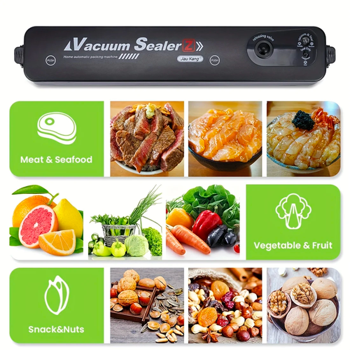 Transform Your Kitchen with the Super Suction Vacuum Sealer! 🌟 Keep Your Food Fresh and Save Time Effortlessly!