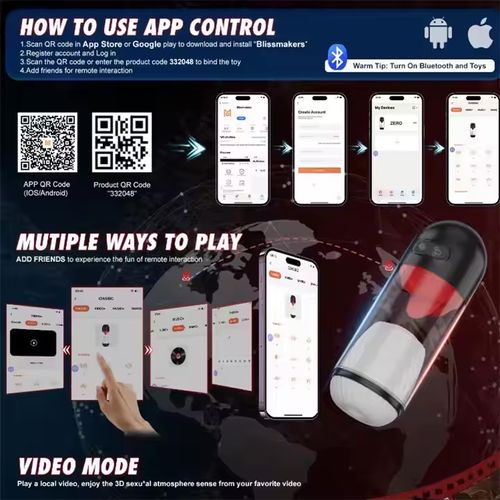 Yevong Smart Wellness Tool for Men – All around water massage Relax, Recharge, and Take Control