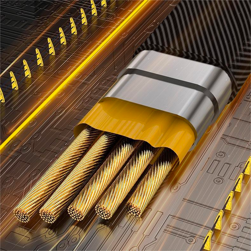 2024 New Arrival 4-In-1 Usb C Data Cable Super Quick 65W Pd Charger 6A Nylon Braided Type C Power Bank Tablet Earphones 12V
