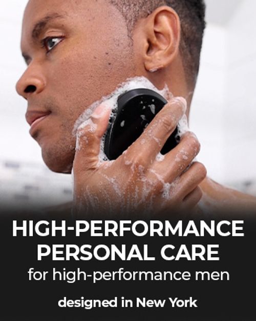 Black Wolf Vibrating Face and Body Brush, Sonic Scrubber Pro - Water Resistant, 4 Settings, 2 Speeds & 2 Modes, Cash On Delivery-Free Shipping