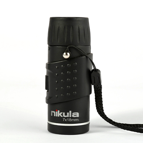 7x18mm Compact Low-Light Vision Monocular Telescope with Dual Focusing for Outdoor Activities