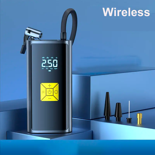Car Inflatable Pump, Small Portable Tire Pump, Multifunctional Electric Air Pump