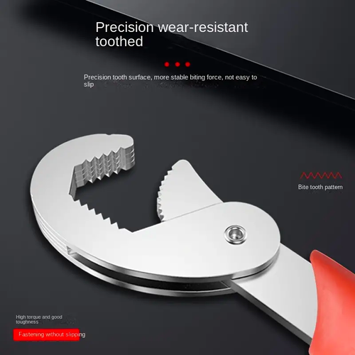2pcs Wrench Set, Multi-functional Portable Wrench, Universal Quick Snap And Grip Spanner, Multi-purpose Wrench, Pipe Pliers, Adjustable Wrench