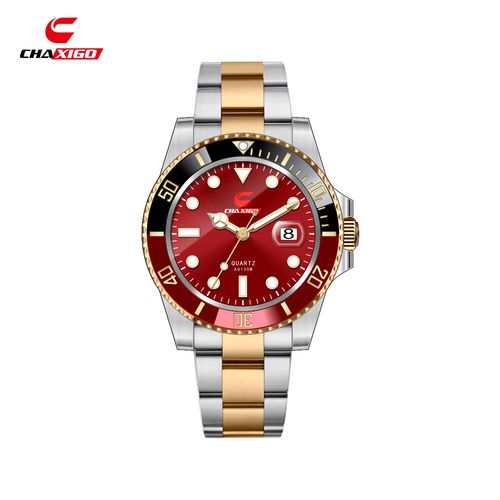 Chaxigo Luxury Men's Watch – Retro Black Full Steel Waterproof Wristwatch