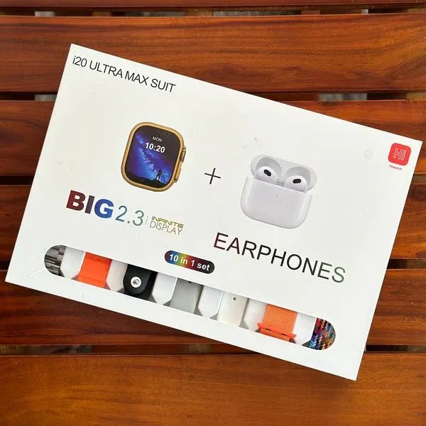 Smart Watch Multi-Accessory Set 7 Strap Watch With Airpods Pro-Cash On Delivery Free Shipping In Accra