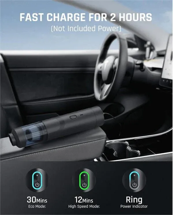 LAST DAY SALE 50% OFFSlim V8 Mate Cordless Car Vacuum High Power 13000Pa30AW