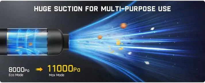 LAST DAY SALE 50% OFFSlim V8 Mate Cordless Car Vacuum High Power 13000Pa30AW
