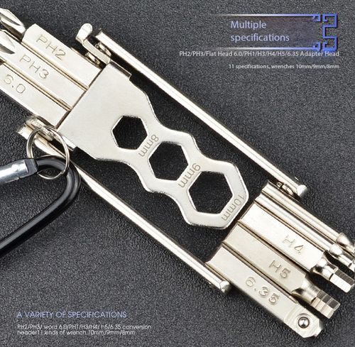 Multifunctional Wrench and Screwdriver