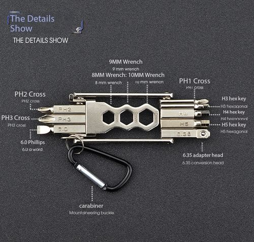 Multifunctional Wrench and Screwdriver