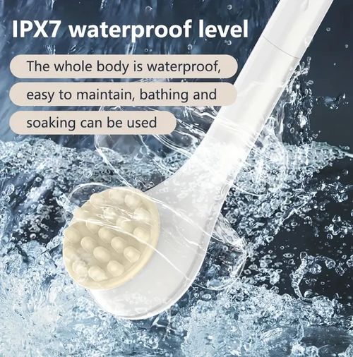 Escova de limpeza elétrica de massagem