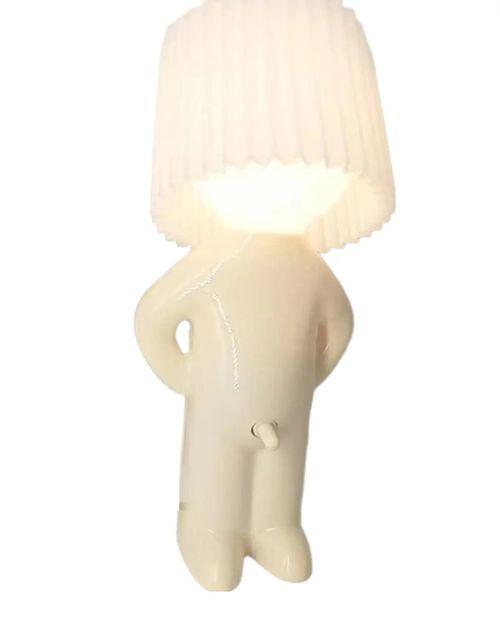 Elefante brancoPresentes para adultos Candeeiro de mesa de cabeceira