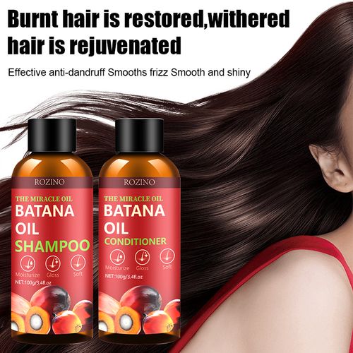 Batana oil shampoo condicionador set (desconto de 50% por tempo limitado
