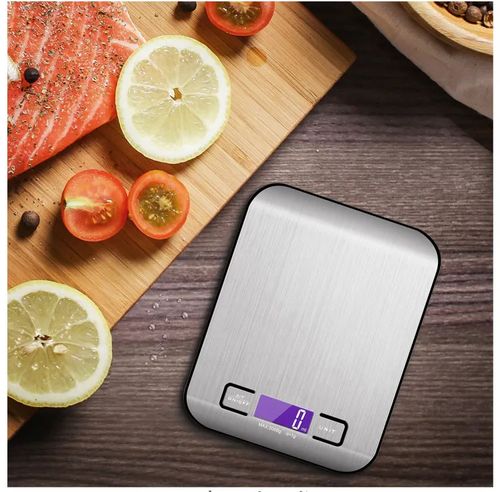 Balança de cozinha multifuncional de aço inoxidável 5Kg