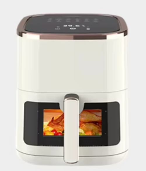 🔥Fritadeira de ar com capacidade de 6 litros e 12 funções integradas