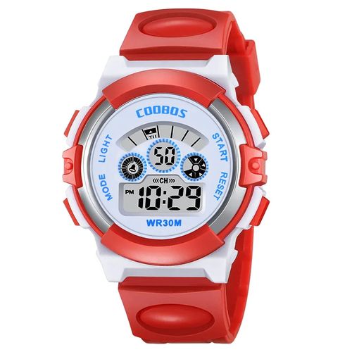Dynamic Color design Fashion Girls Boys Sport led Digital Watch Electronic children's watch