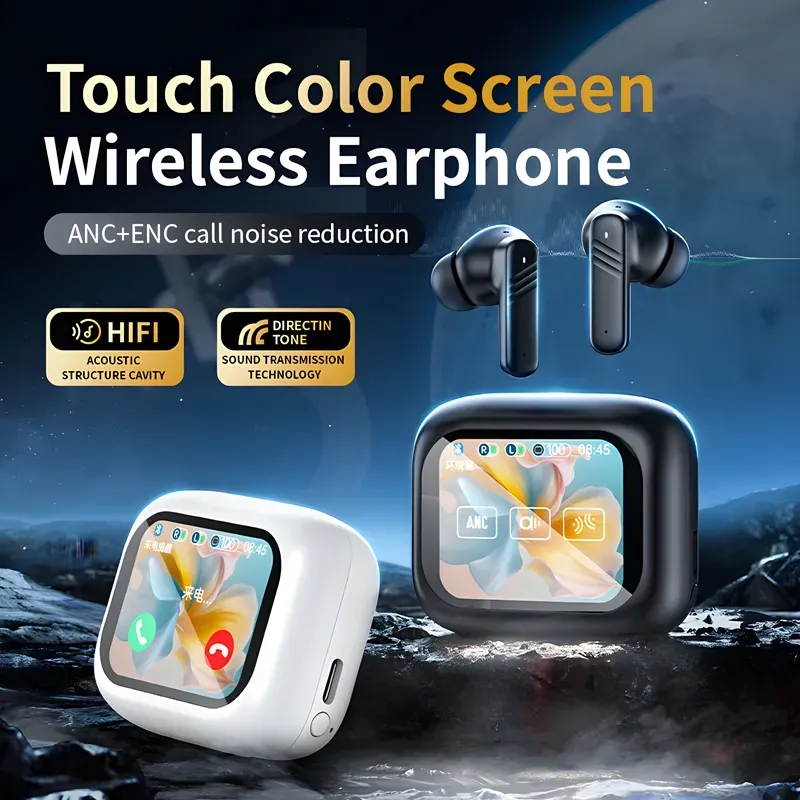 🎧🎧🎧Fones LX-10 TWS com ANC, ENC, tela touch e chamadas HD