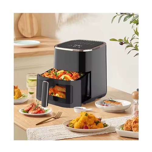 🔥Fritadeira de ar com capacidade de 6 litros e 12 funções integradas