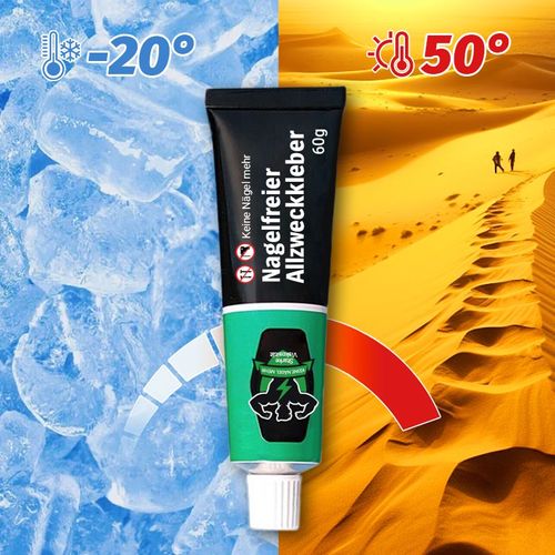 📢Universeller, starker, nagelfreier Kleber, wasserfest und kein Bohren （Comprar um obter um grátis）