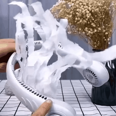 Novo ventilador de pescoço portátil