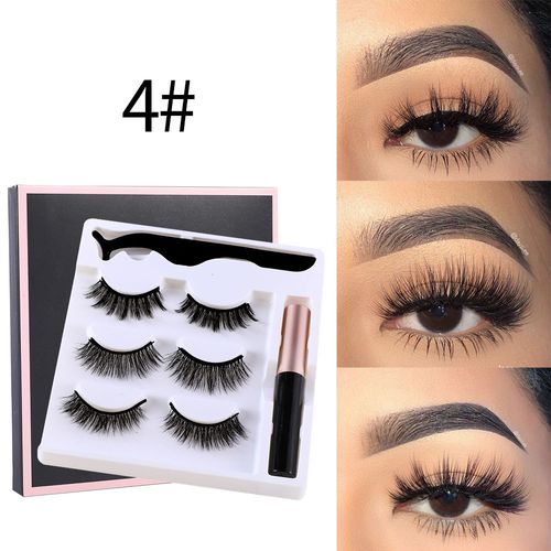 Quantum magnetic eyelash eyeliner líquido set