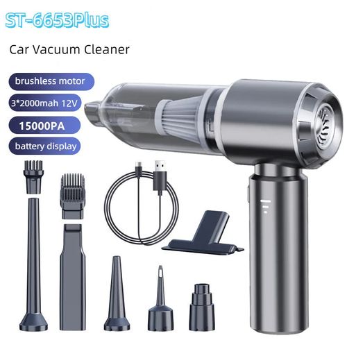 15000PA 4 em 1  Aspirador de pó portátil manual —Car Vacuum Cleaner