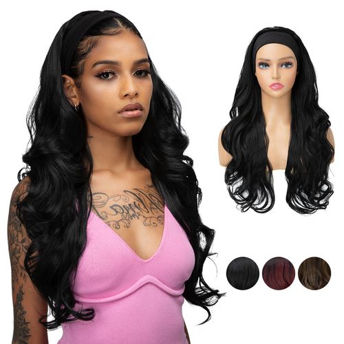 Comfortable hair edge wig in one piece