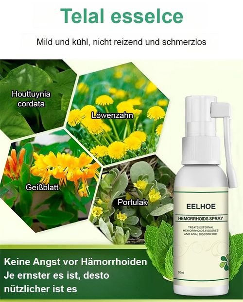 Spray de alívio anal adulto hemorroida quebrada