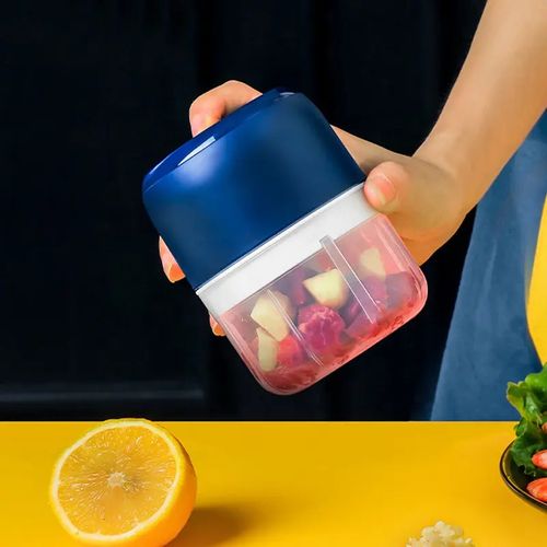 🦋Mini triturador de alho recarregável(desconto de 50% por）