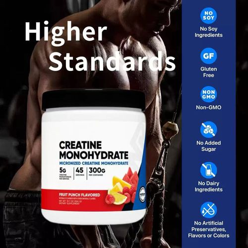 Creatine Monohydrate Powder Supplement
