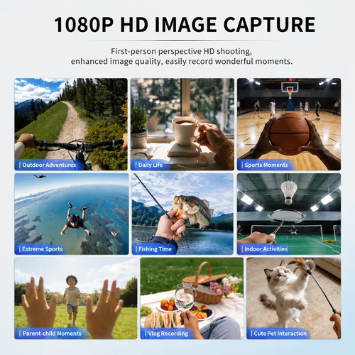 Modern Wearable Smart Glasses (Gadget) with Photochromic Lenses, Bluetooth Audio, Hands-Free Camera Capture, Language Translation, Voice Assistant, WiFi, iPhone-Android Compatibility, Hiking Vlogging Equipment, Lifestyle Cool Gifts for Guys