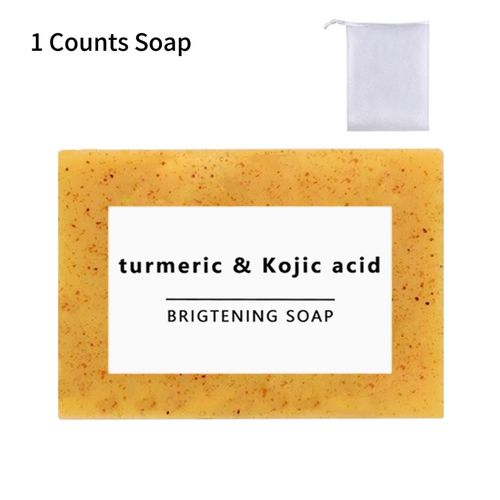 Brightening soap, lightens skin tone, removes spots and acne, body wash with lemon and organic ingredients