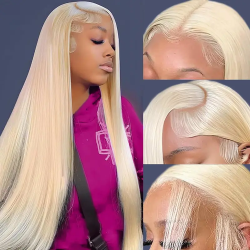 Upgraded hairstyle wig, made of melted high-density lace with 180% density design in the Megalook style. This seamless lace front wig is suitable for the 13x6 size specification. It's soft and smooth to the touch.