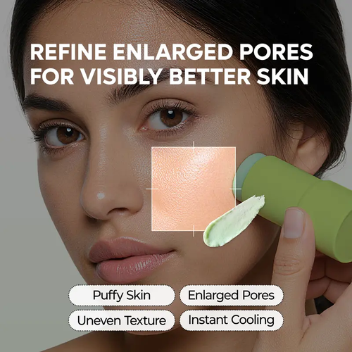 2-pack Multi Balm | Face & Body Stick for Pores, Chafing & Cooling Relief | Cactus Extract, Zinc PCA, Adenosine | Korean Skincare