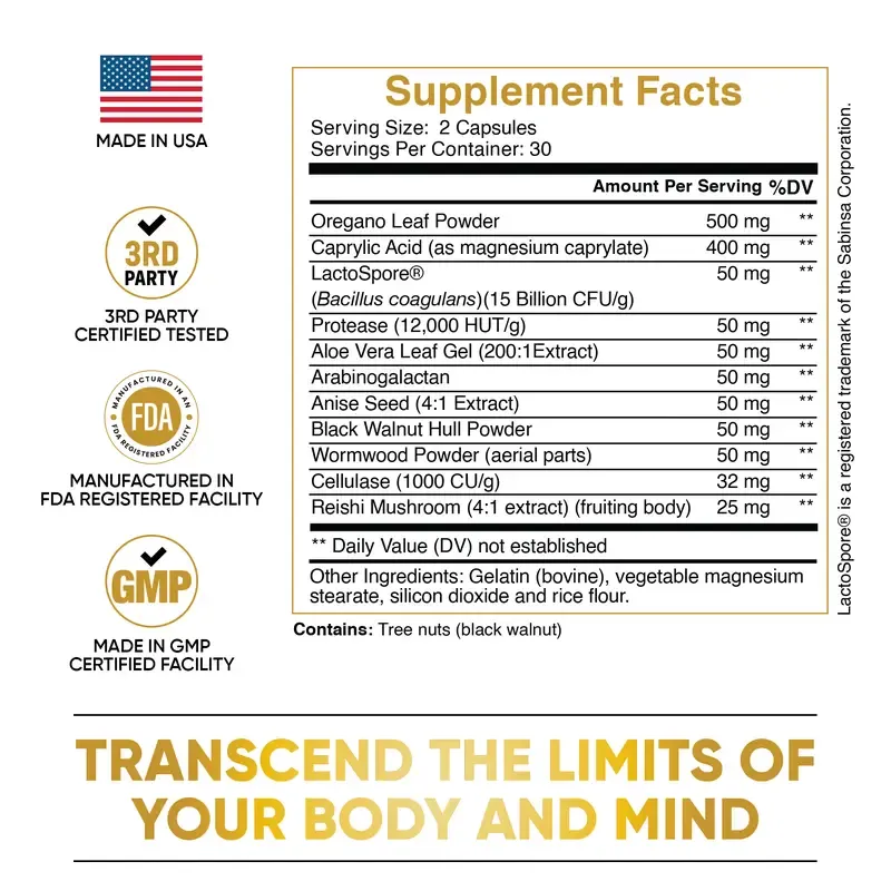 Candida Cleanse - Gut and Colon Support