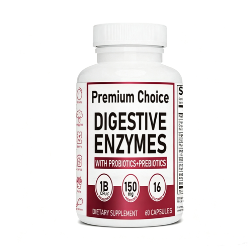 Hack your Tummy Bundle: Bloating, Digestion & Immune Support for Men & Women with Digestive Enzymes & 60 Billion Probiotic