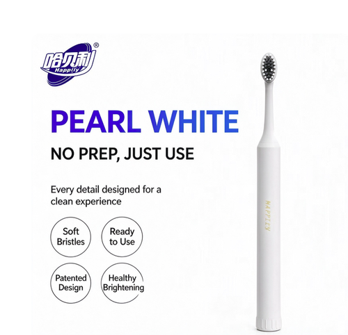 Portable travel toothbrush and toothpaste set in a small box with soft bristles - adult size, perfect for business trips and daily brushing