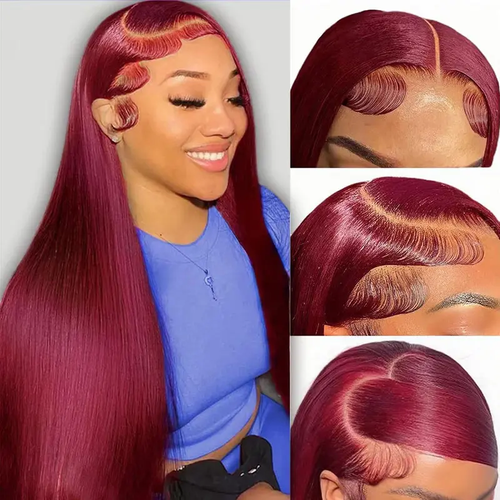 Upgraded hairstyle wig, made of melted high-density lace with 180% density design in the Megalook style. This seamless lace front wig is suitable for the 13x6 size specification. It's soft and smooth to the touch.