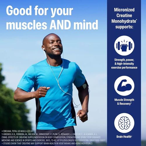 Creatine Monohydrate Powder Supplement