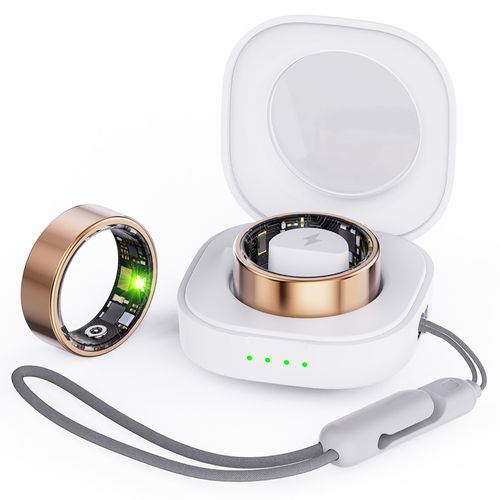 Smart Ring.Smart bracelet with sleep tracking, heart rate monitoring, emotion recognition, and temperature measurement. This wireless fitness tracker comes with multiple workout modes and doesn't require any subscription service. Perfect gift choice with a battery life of up to 3-5 days. Summer deal, get it now at a great price
