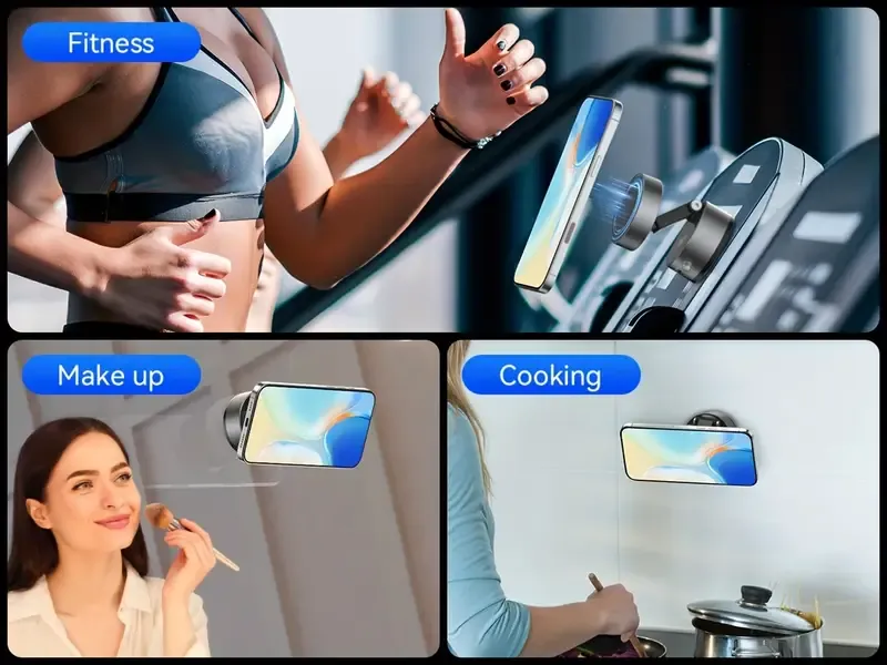 2025 New - 360° Rotation - Upgraded Vacuum Magnetic Phone Holder