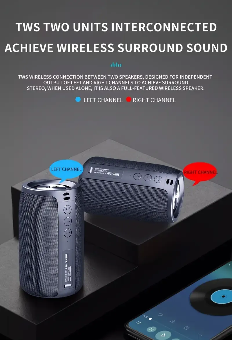 ZEALOT S32 5W Wireless Speakers,