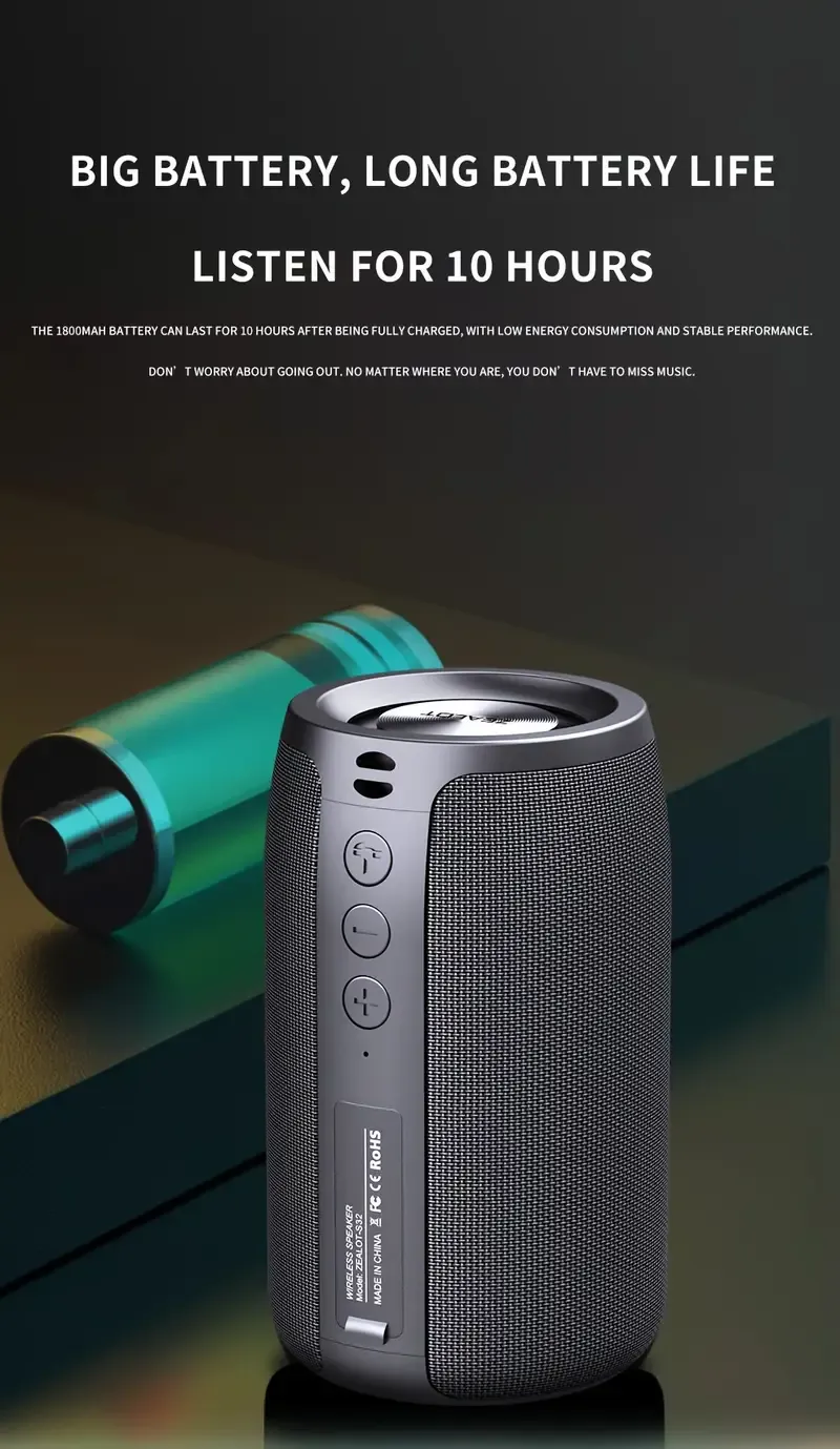 ZEALOT S32 5W Wireless Speakers,