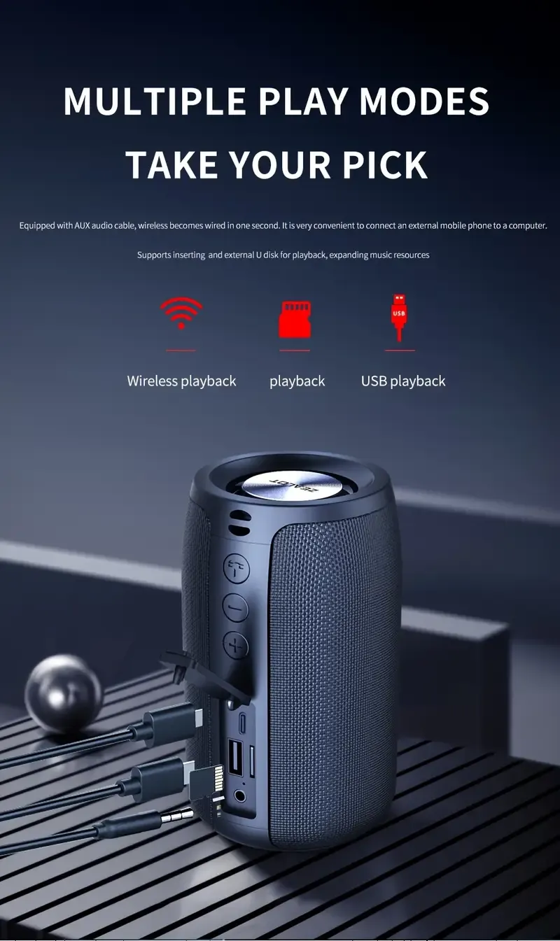 ZEALOT S32 5W Wireless Speakers,