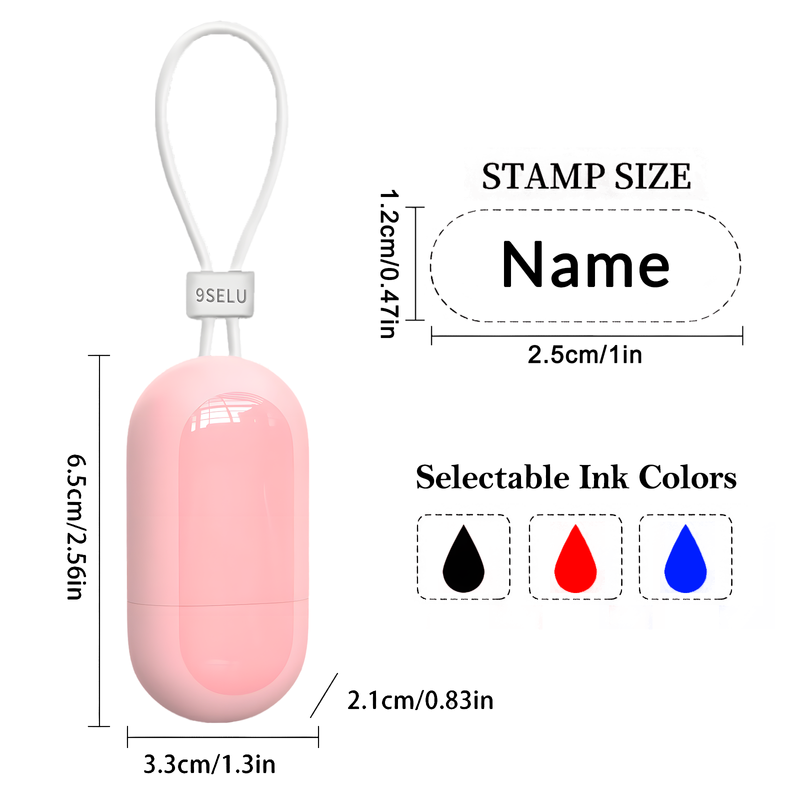 Customized Signature Stamp, Handwritten Signature Stamp, Automatic Press Signature Stamp, High-End Private Customization, Perfect For Professionals Like Nurses, Showcases Personality And Professionalism Back To School