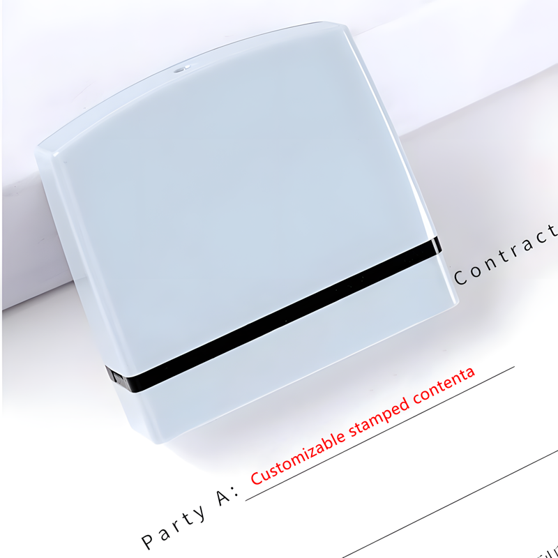 Customized Rectangle Phone Number Stamp, Self-Inking Stamper, Premium Personalized Design, Suitable For Professionals Like Nurses, Showcases Individuality And Professionalism Multi-Functional,Compact