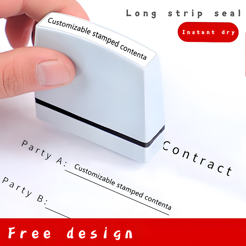 Customized Rectangle Phone Number Stamp, Self-Inking Stamper, Premium Personalized Design, Suitable For Professionals Like Nurses, Showcases Individuality And Professionalism Multi-Functional,Compact