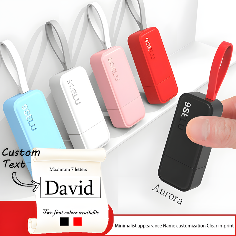 Custom Made Personalized Name Stamp, Handwritten Signature Stamp, Personalized Signature, Customizable Stamp, Handwriting Style Stamp, Nurse Auto-Press Stamp Back To School