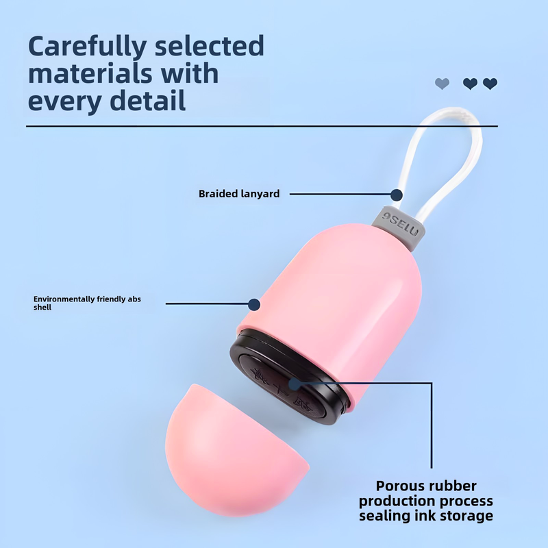 Customized Signature Stamp, Handwritten Signature Stamp, Automatic Press Signature Stamp, High-End Private Customization, Perfect For Professionals Like Nurses, Showcases Personality And Professionalism Back To School