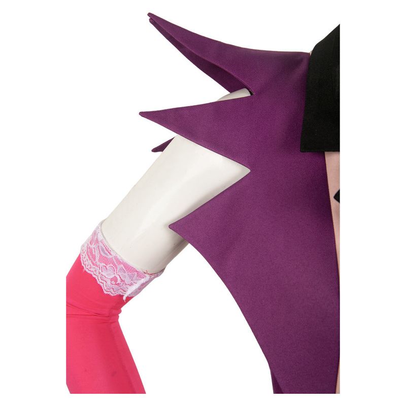 Angel Dust Women Purple Combat Suit Cosplay Costume