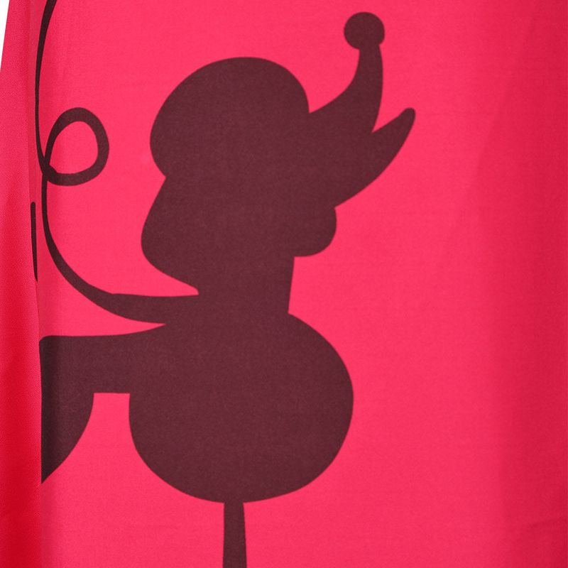 Niffty Women Pink Printed Dress Cosplay Costume